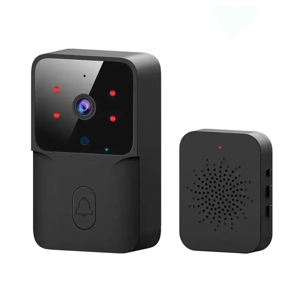 Tuya WiFi Video Doorbell Wireless HD Camera PIR Motion Detection IR Alarm Security Home Door Bell And Secure     New