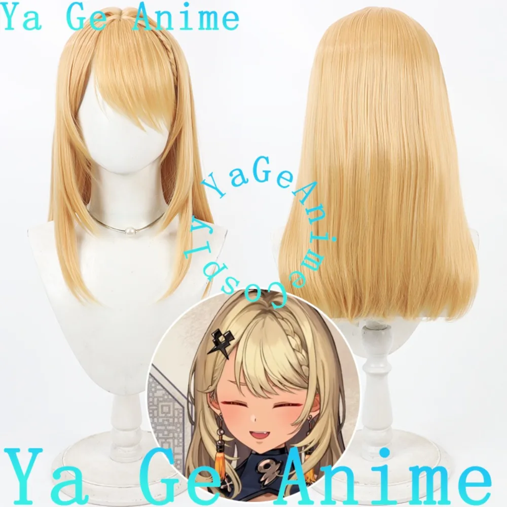 

Ya Ge Anime Kaminari Qpi Kaminari Kyupi Cosplay Wig Anime Reality Show Game Role-playing Wig Used for Anime Dance Parties