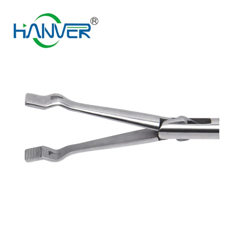 Laparoscopic names of surgical instruments Reusable Surgical Grams Clamp Plate Plank grasping forceps