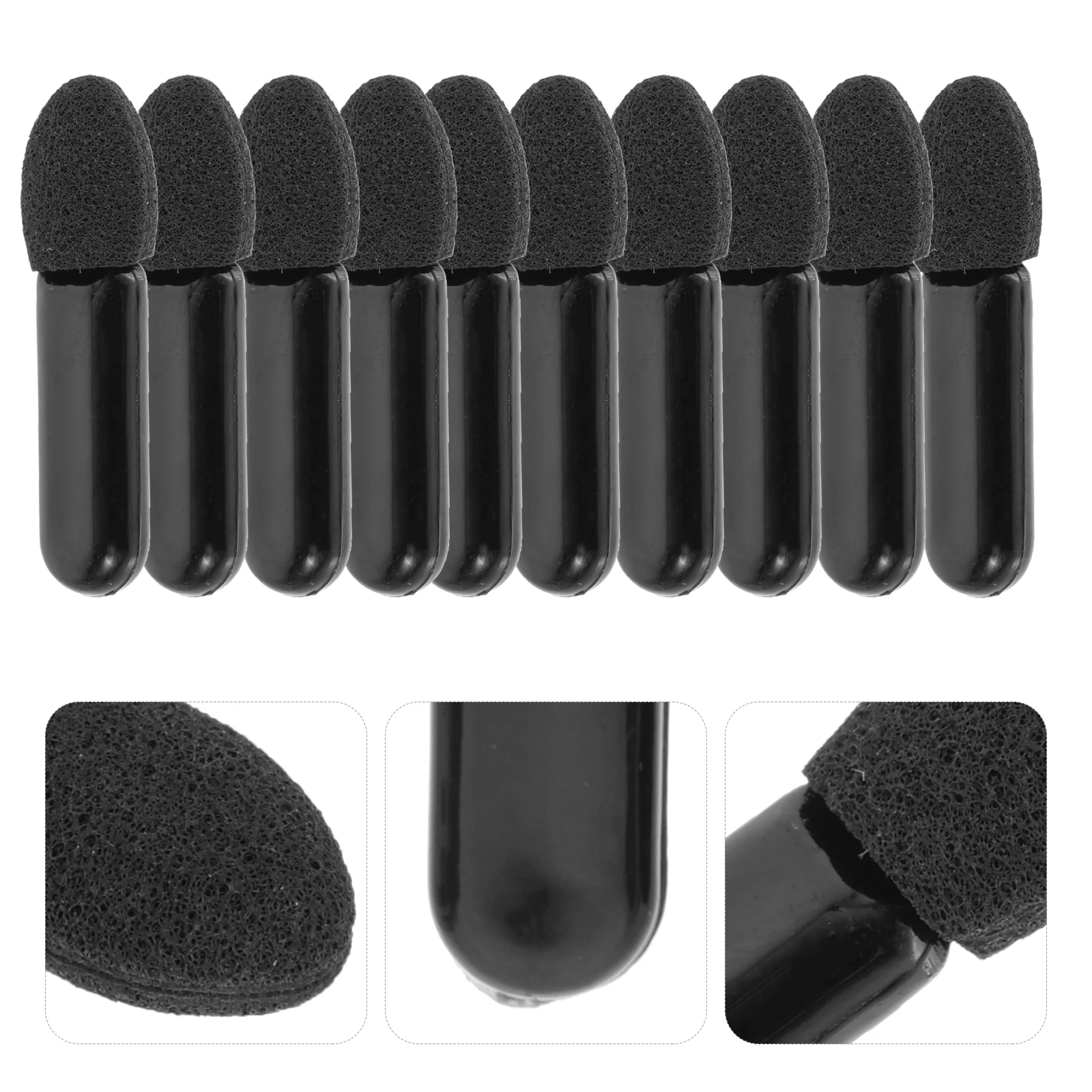 

100 Pcs Eyeshadow Stick Makeup Must-haves Brush for Brushes Milky Cotton Applicators