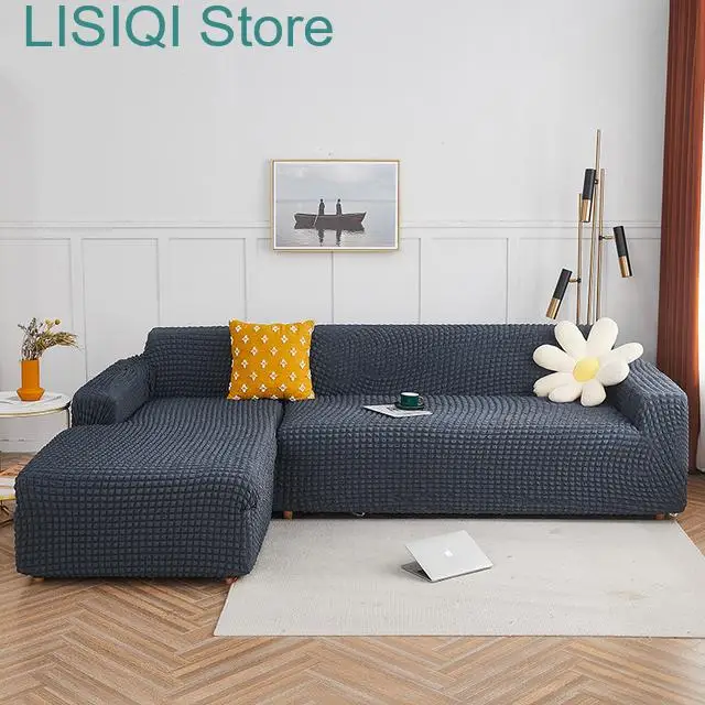 

New Universal Elastic Sofa Cover For Living Corner Stretch Couch Slipcovers Corner Sofa Couch Cover For Seat