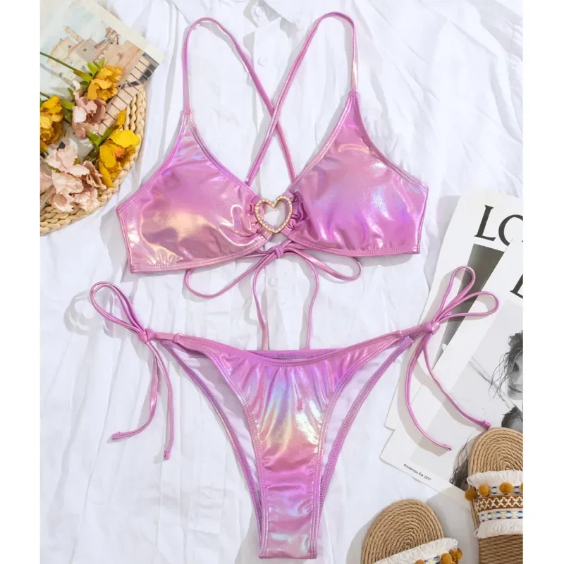 セクシーなビキニ 2025 女性の水着女性水着水着水着ブラジルビキニセットビーチウェアプール海水浴者