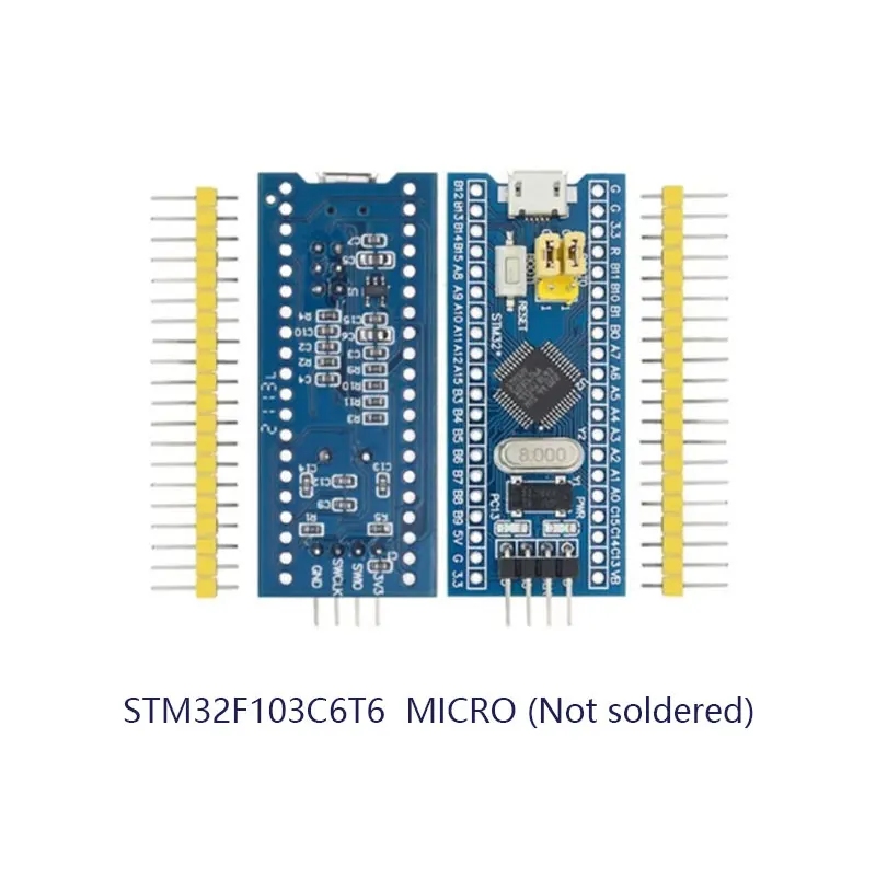 STM32F103C6T6 STM32F103C8T6 Minimal system board Microcontroller learning board ARM development board MICRO  TYPE-C