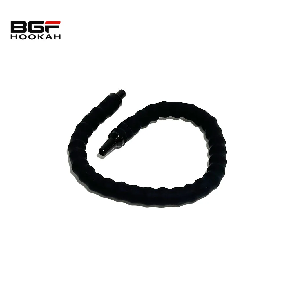 70cm Flexible Hands Free Curved Hookah Hose Shisha Handle Smoke Pipe Chicha Sheesha Narguile Shisha Hose Accessories