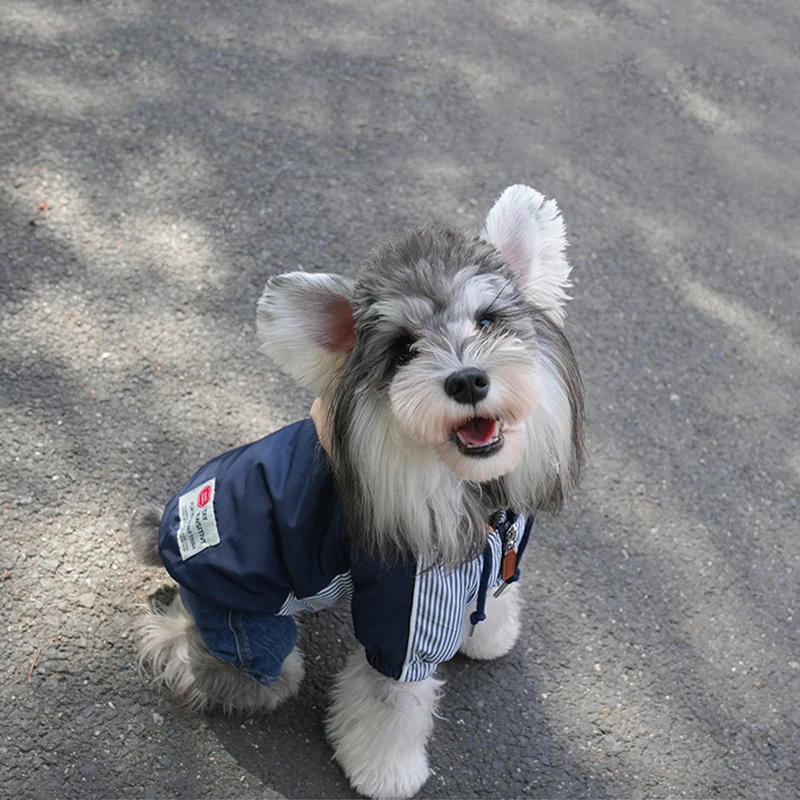 

Dog Coat for Small Medium Dog Pullover Pajamas Jumpsuit Bodysuit Puppy Coats with Legs Pet Windproof Warm Cold Weather