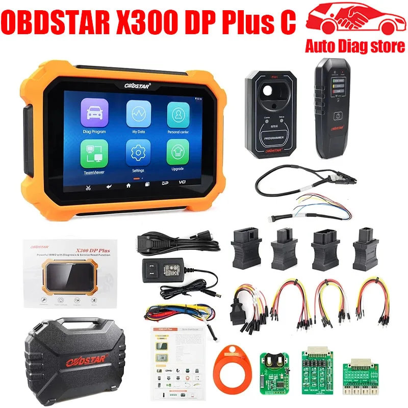 OBDSTAR X300 DP Key Master X300DP Plus C Full Version Auto Programming and Cluster Calibrate and Airbag Reset With P004 Included