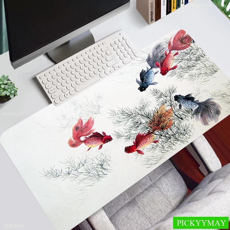 Artistic Painting Office Mouse Pad Gaming Mousepad XXL Mouse Mat Keyboard Mat Desk Mat Table Carpet Mausepad Computer Laptop Pad