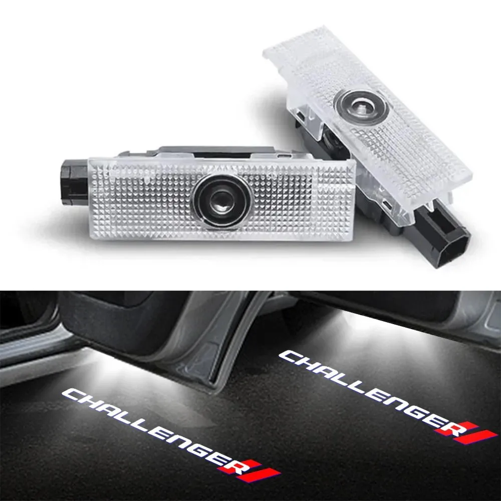 

2Pcs Challenger Welcome Light Carpet Ghost Shadow Light For Dodge Challenger 2008-2019 Challenger Shadow For Dodge Door Light