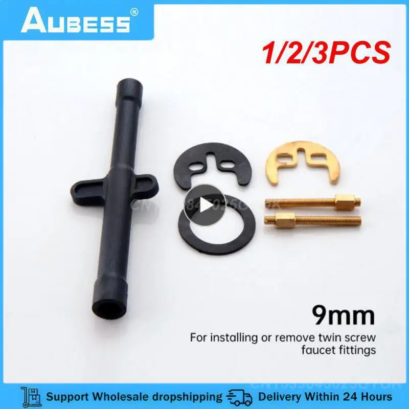 1/2/3PCS 9/10/11/12mm Parts Double End Wrench Fixing Horseshoe Faucet Accessories Mounting Socket Remove Tool Screw Rod