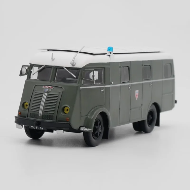 Diecast Maßstab 1:43 Berliet CRS Militärfahrzeuge Legierung Fahrzeugmodell Fertige Simulation Sammlung Dekoration Geschenk Spielzeug Display