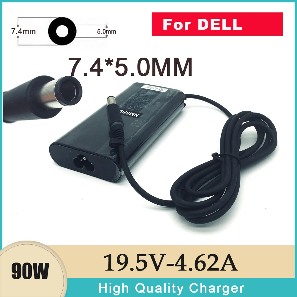 Original Slim carregador portátil para Dell Latitude, adaptador AC, fonte de alimentação, Dell Latitude E7470, E7440, E7270, E6430, 90W