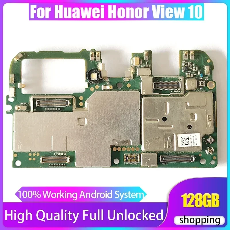 ОЗУ 6 ГБ ПЗУ 128 ГБ для HUAWEI Honor View 10, материнская плата, глобальная ПЗУ, разблокированная материнская плата с полным чипом
