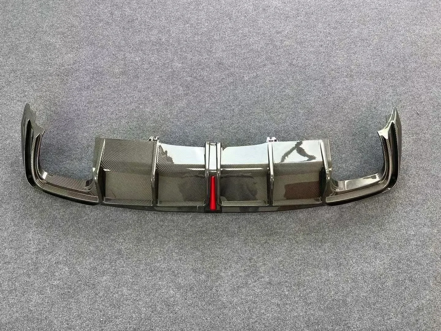 Achterbumper Lip Diffuser Voor Audi A4 S-Lijn S4 B9.5 Sport 2020 2021 2022 2023 2024 4-Deur Auto Diffuser Spoiler Carbon Kleur/PP