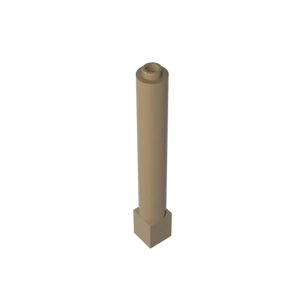 

Gobricks 1 Pcs MOC Support 1 x 1 x 6 Solid Pillar Brick Compatible With 43888 Model Building Blocks Parts Kids Educational Toys
