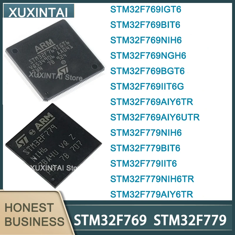 5Pcs/Lot  New Original  STM32F769  IGT6  BIT6  NIH6  NGH6  BGT6  IIT6G  AIY6TR  AIY6UTR   STM32F779  NIH6  BIT6  IIT6  NIH6TR