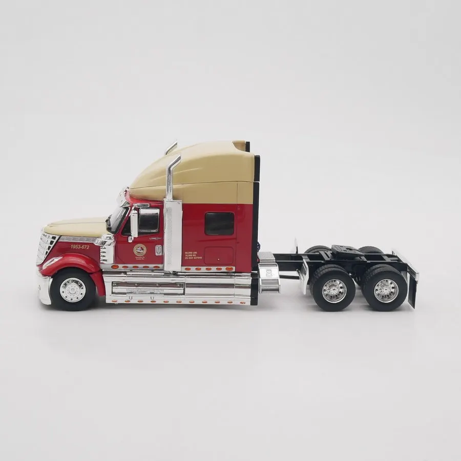 Diecast Ixo 1:43 Scale International Lonestar Big Nose Trailer Car Model Alloy Car Model