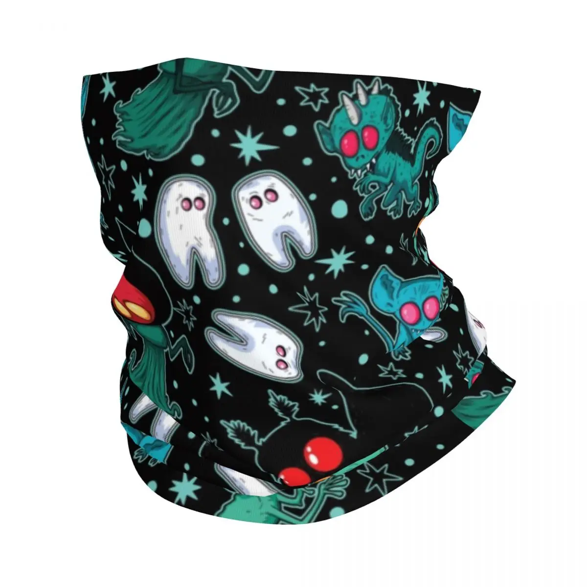 

Пользовательские Mothman Night Cryptid Aliens Night Bandana Шея Гетры УФ-защита Шарф для лица Женщины Мужчины Повязка на голову Трубка Балаклава