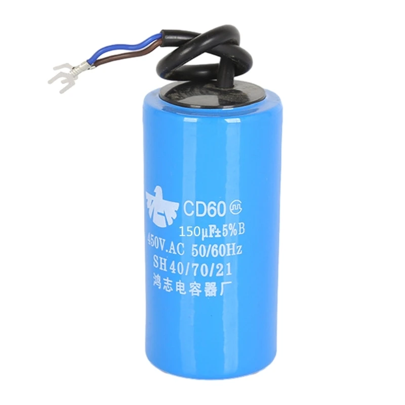 

Heavy Duty CD60 Motor Start Capacitor 450V, Reliability CD60 Run Capacitors Efficient Electric Motor Operations