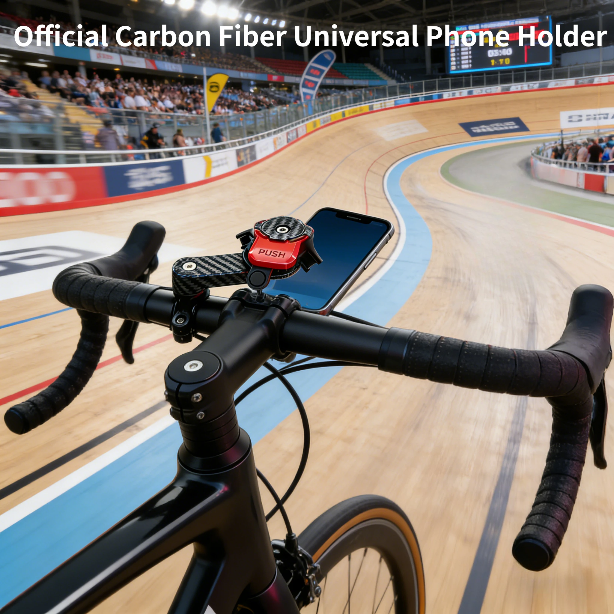 Motorfiets Telefoonhouder Schokbestendig Absorber Absorptie Modul Fiets MTB Scooter Fietsstuur Beveiliging Quick Lock Stand