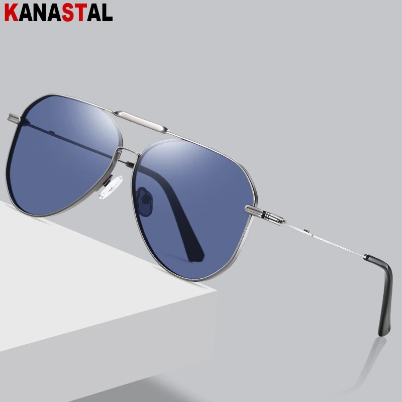 

Солнцезащитные очки с защитой UV400 для мужчин и женщин, металлические поляризационные аксессуары для вождения, пляжа, рыбалки, путешествий, с антибликовым покрытием