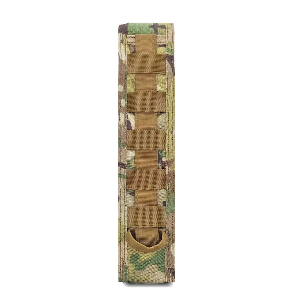 Tactical Single C4 Slap Charge Pouch, Long Strip Tool Storage Bag, MOLLE Multi-purpose Accessory Bag