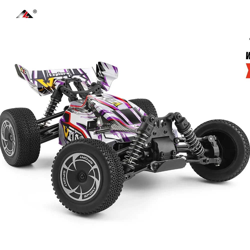 WLtoys 1:14144016 35KM/H 4WD bezszczotkowy samochód wyścigowy szybki 2.4G zdalnie sterowany driftowy ciężarówka gąsienicowa zabawki dla dzieci