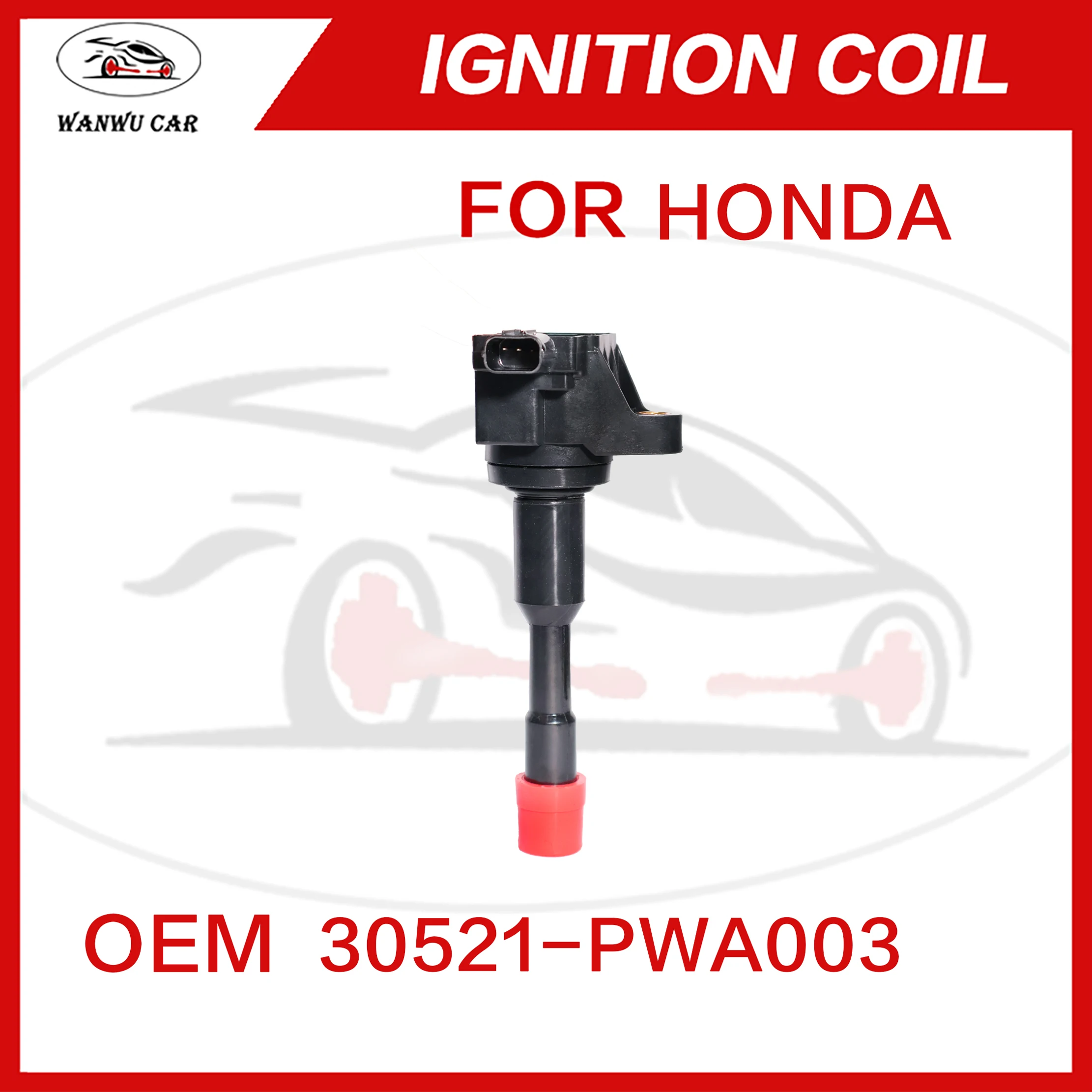 30521-PWA003 Ignition Coil Igniter Suitable For HONDA 30521-PWAS01 30521-RLB003 30521-REAZ01 CM11108C CM1108D