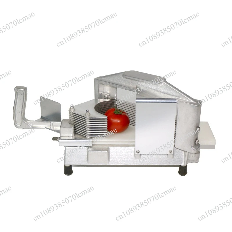 Tomato cutting machine Commercial manual fruit slicer Tomato slicing