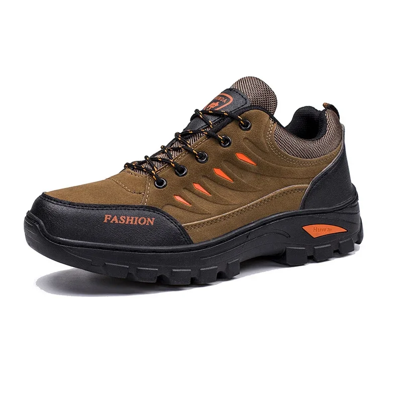 Zapatos de senderismo de alta calidad para hombre, botas de montaña impermeables, calzado atlético de escalada, deportes al aire libre, Otoño e Invierno