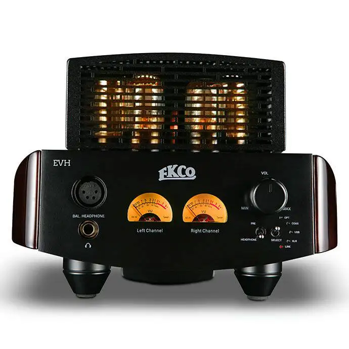 UK EKCO EVH Fiber Coaxial USB Balanced Decoding Ball Pre-stage Headphone Power Amplifier Headphone Amplifier