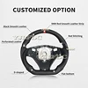 Volant de voiture entièrement en cuir, accessoires de voiture pour BMW série 1 3 E90 E91 E92 E93 E89 E87 E70 E84 E82 E81 328i 335i 135i 325i 3