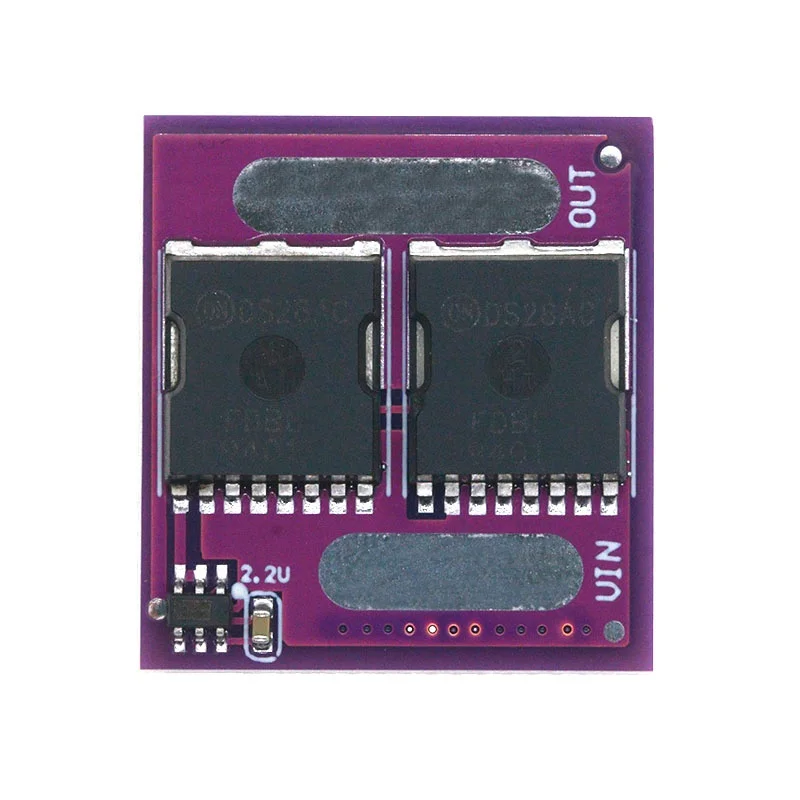 Module de diode idéal avec protection anti-retour pour charge de batterie d'irrigation 12V 24V 36V 48V