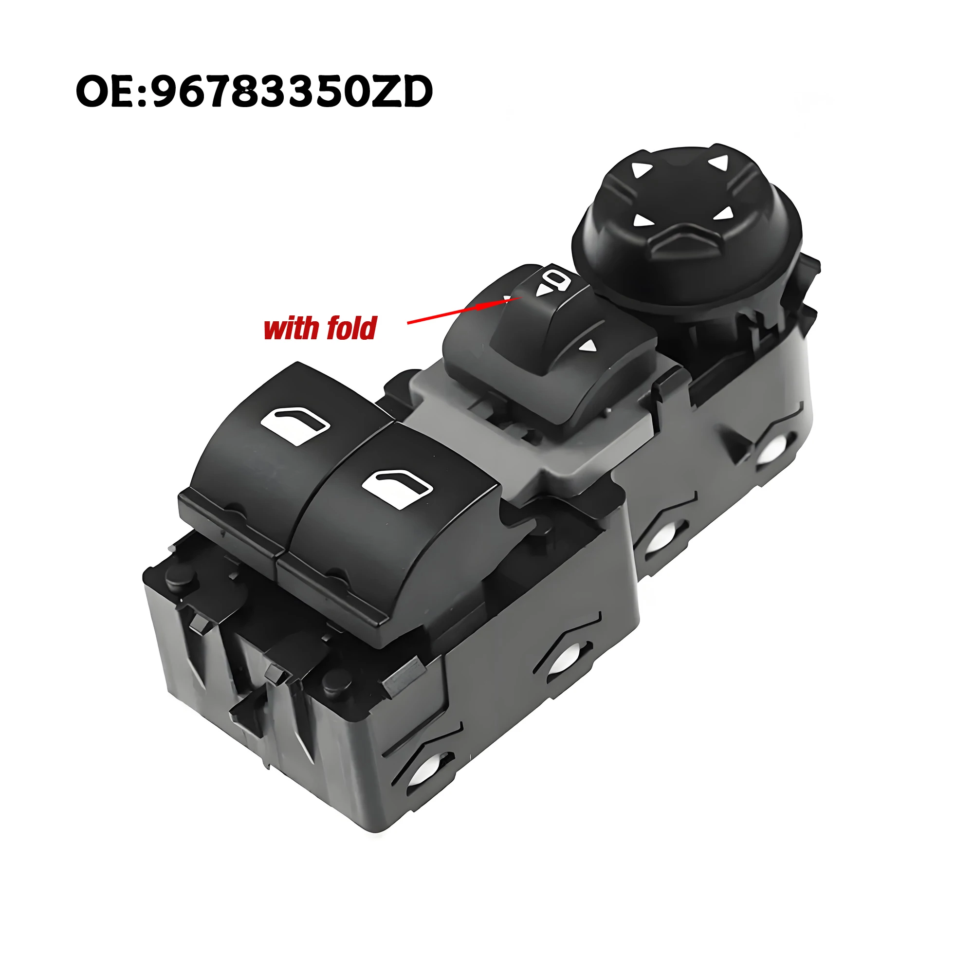 

2-дверный 96783350ZD без складывания для Citroen Dispatch Opel Corsa Peugeot 308, кнопка включения управления стеклоподъемником