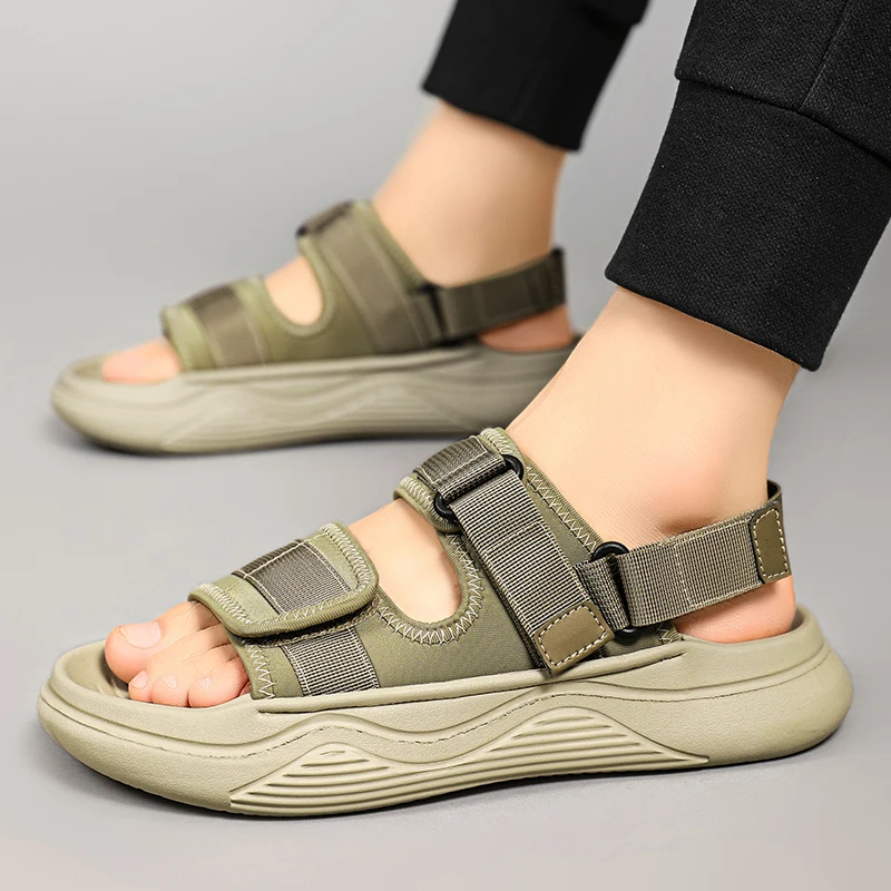 Classics Vintage Styles Sneakers Summer New Casual Shoes for Men Flat Sandals Man Wear-resistant Slippers Shoes Footwear Fashion