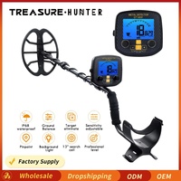 Treasure Hunter GT800 Metal Detector Professional Underground Waterproof Gold Detector Treasure Pinpointer High Sensitive