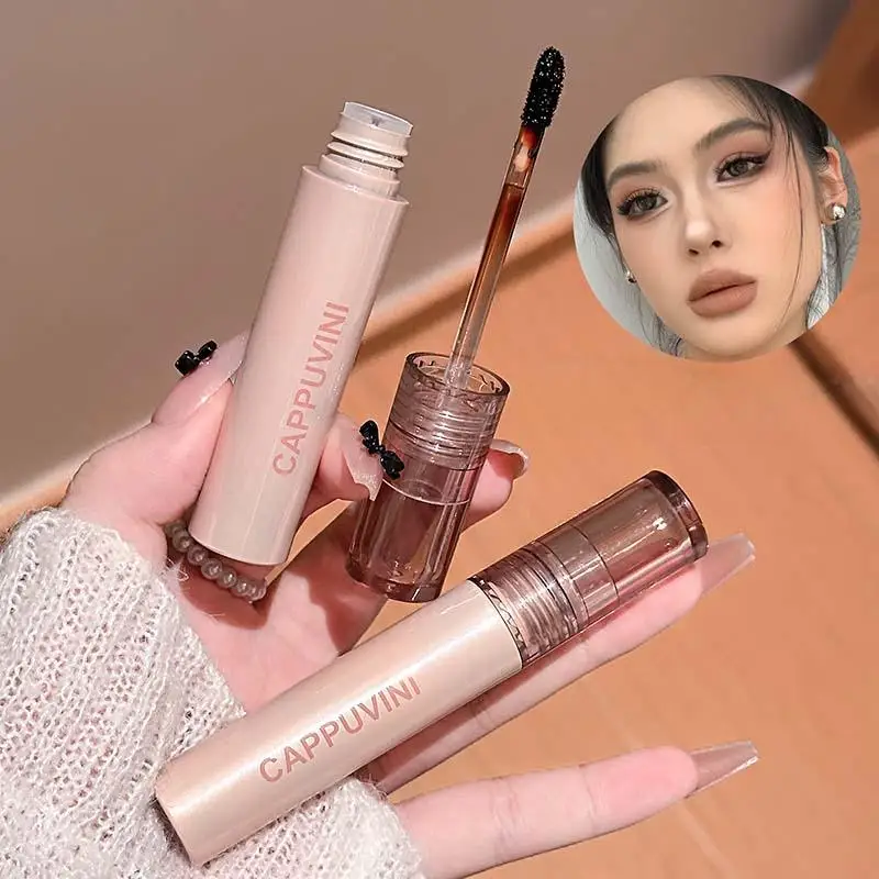 Cappuvini Lucidalabbra staccabile naturale Trucco naturale a lunga durata Tinta labbra facile da applicare