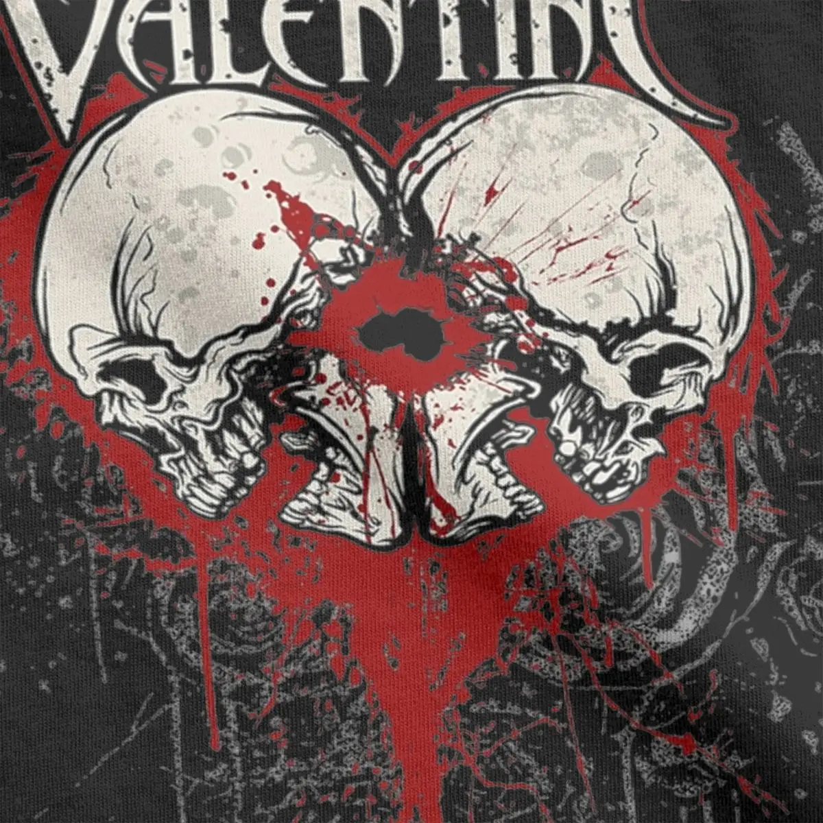 Men Women Bullet For My Valentine Heart T Shirts Metal Music Cotton Tops Novelty Short Sleeve O Neck Tee Shirt Unique T-Shirt