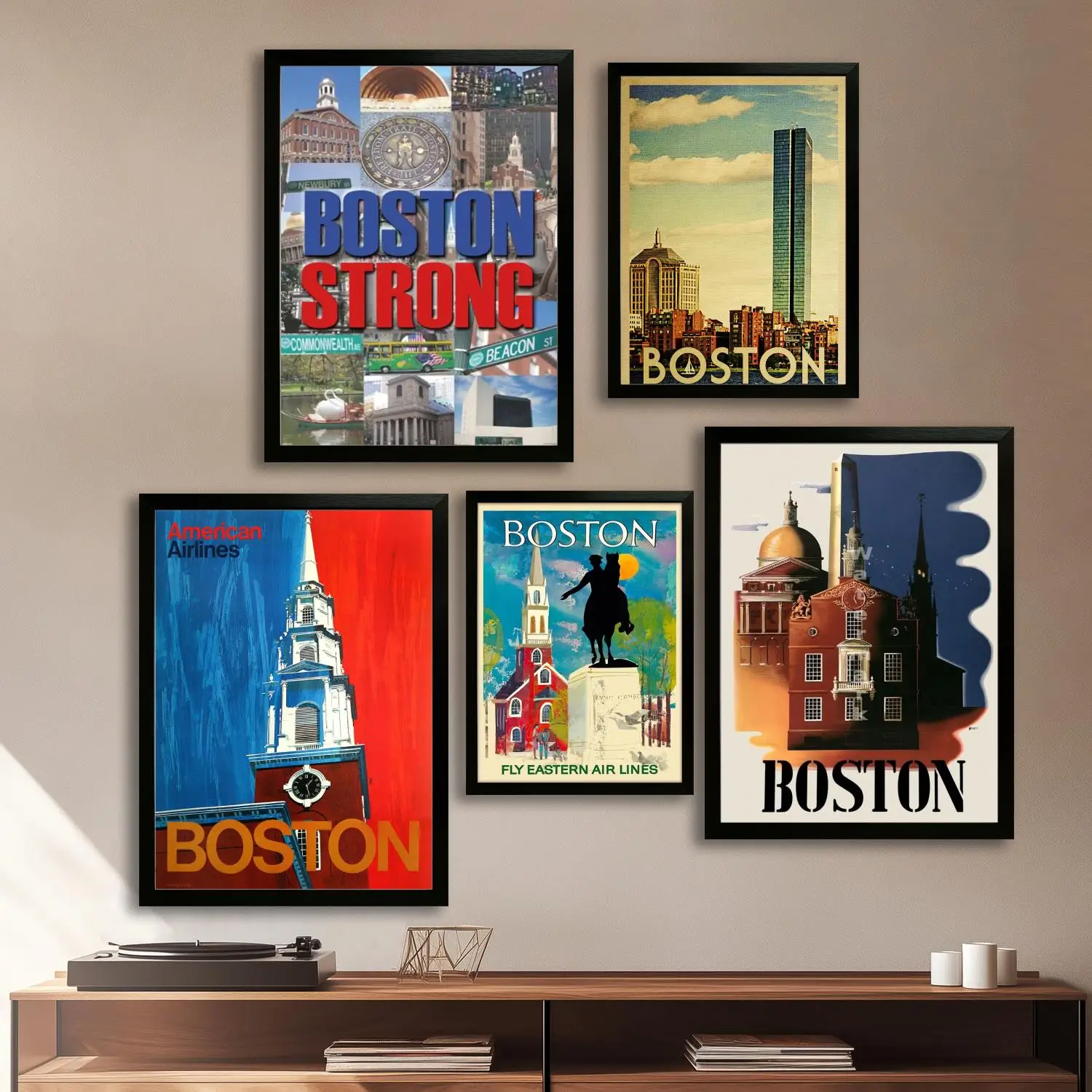 

boston Canvas Art Poster, Wall Art, Picture Print, Modern Family, Bedroom Decor, Posters,Decorative painting