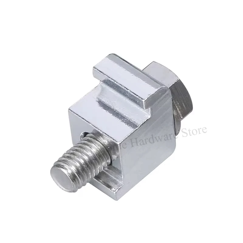 ISO Vacuum Aluminum Alloy C-type Caliper Bolt Double Hook Card M 8 M10M12 Flange Blind Bolt Vacuum Fittings