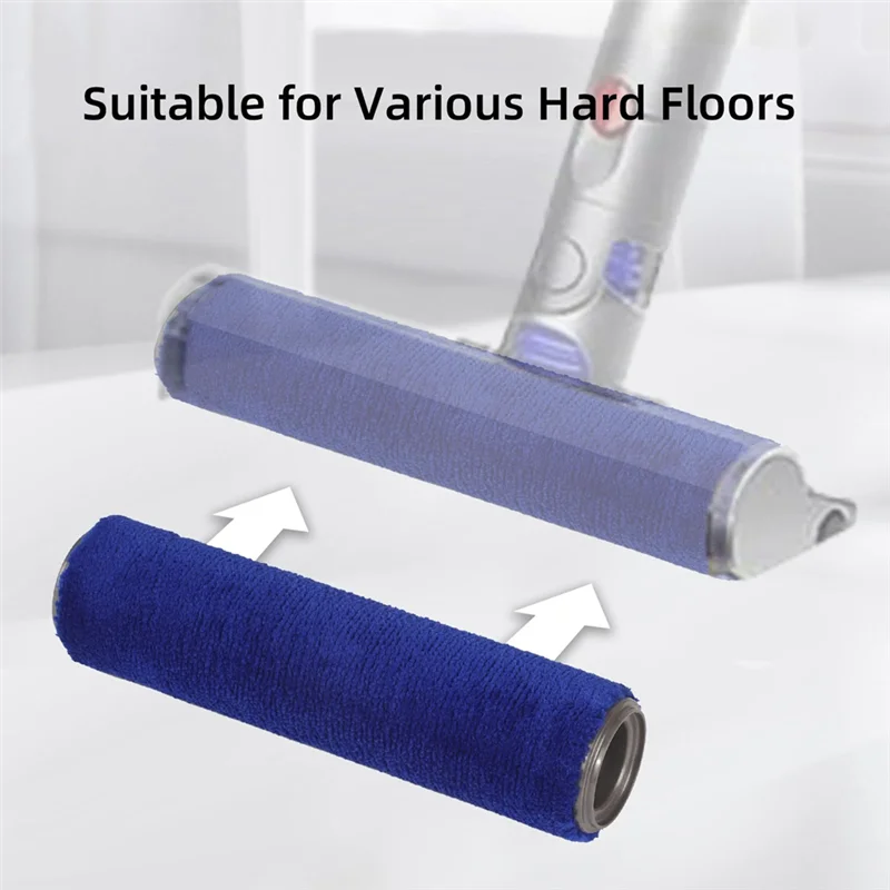 V12 Vacuum Cleaner Parts Replacement Parts Soft Velvet Roller Brush Parts-A77G