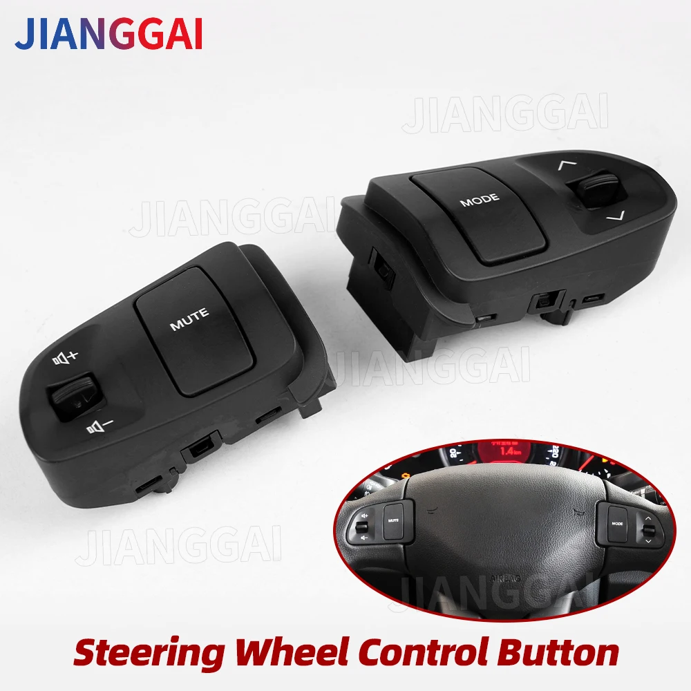 

Steering Wheel Control Buttons For Kia 2011-2016 Audio Volume Phone Control Switch Multifunction Car Accessories 96700-4T000