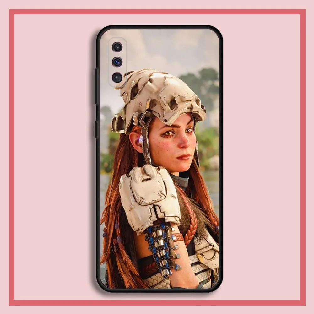 Horizon Zero Dawn Aloy Phone Case For Samsung S23,23,22,30,21,10,9,Note20 Ultra,Lite,Ultra,5G,Plus,FE,Black Soft Case