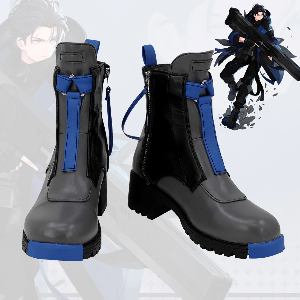 

Theodore Shoes Eternal Return Black Survival Cosplay Boots