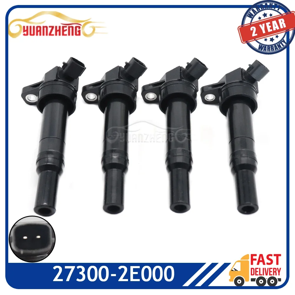 27300-2E000 Car Ignition Coils For Hyundai Elantra Kia Soul Forte 1.8L 2.0L 2011 2012 2013 2014 27300 2E000 273002E000