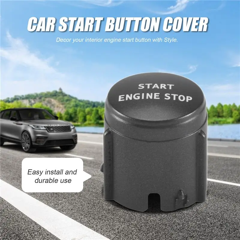 A56P-Start Stop Engine Switch Push Button Cover For Land Rover Range Rover Sport Edition 2010-2013 Discovery 4 2010-2016 view 5