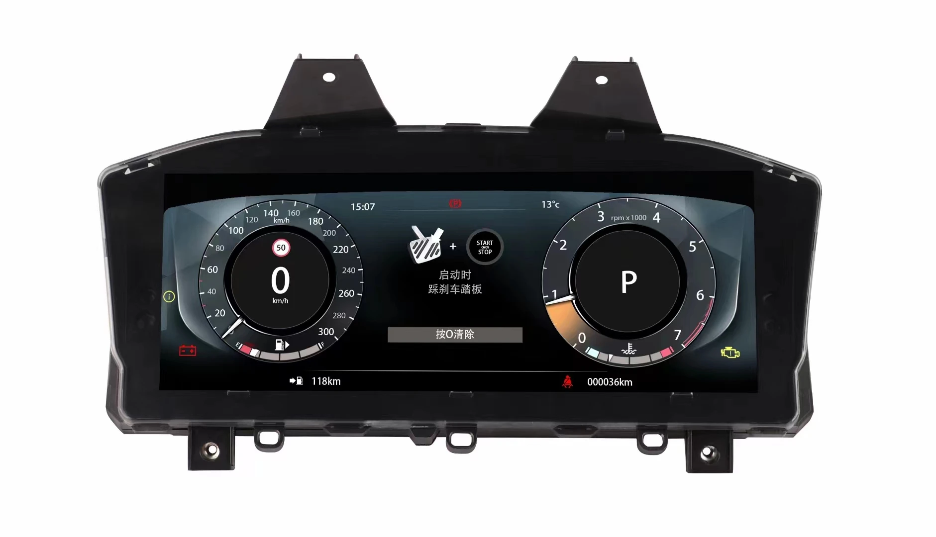 Cyfrowy panel deski rozdzielczej do Land Rover Range Rover Sport L494 Vogue L405 Samochodowy wirtualny klaster Instrument LCD Wskaźniki