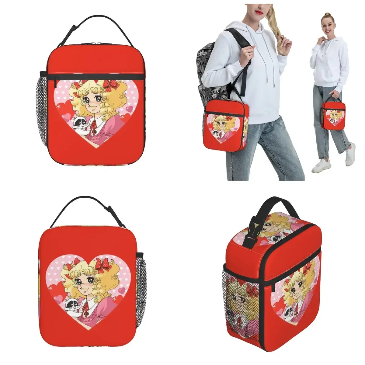 Sacs à déjeuner isolés, sac thermique Portable et réutilisable, fourre-tout, boîte à déjeuner, pochette à Bento pour pique-nique sur la plage