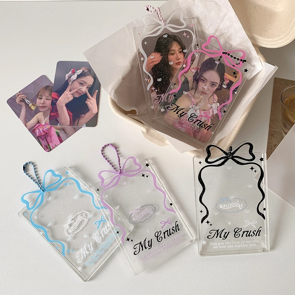 Photocard Holder 3 Inch Mini Picture Frame for Photos Frame for Tabletop Detachable Mini Photocard Holder Table Decor