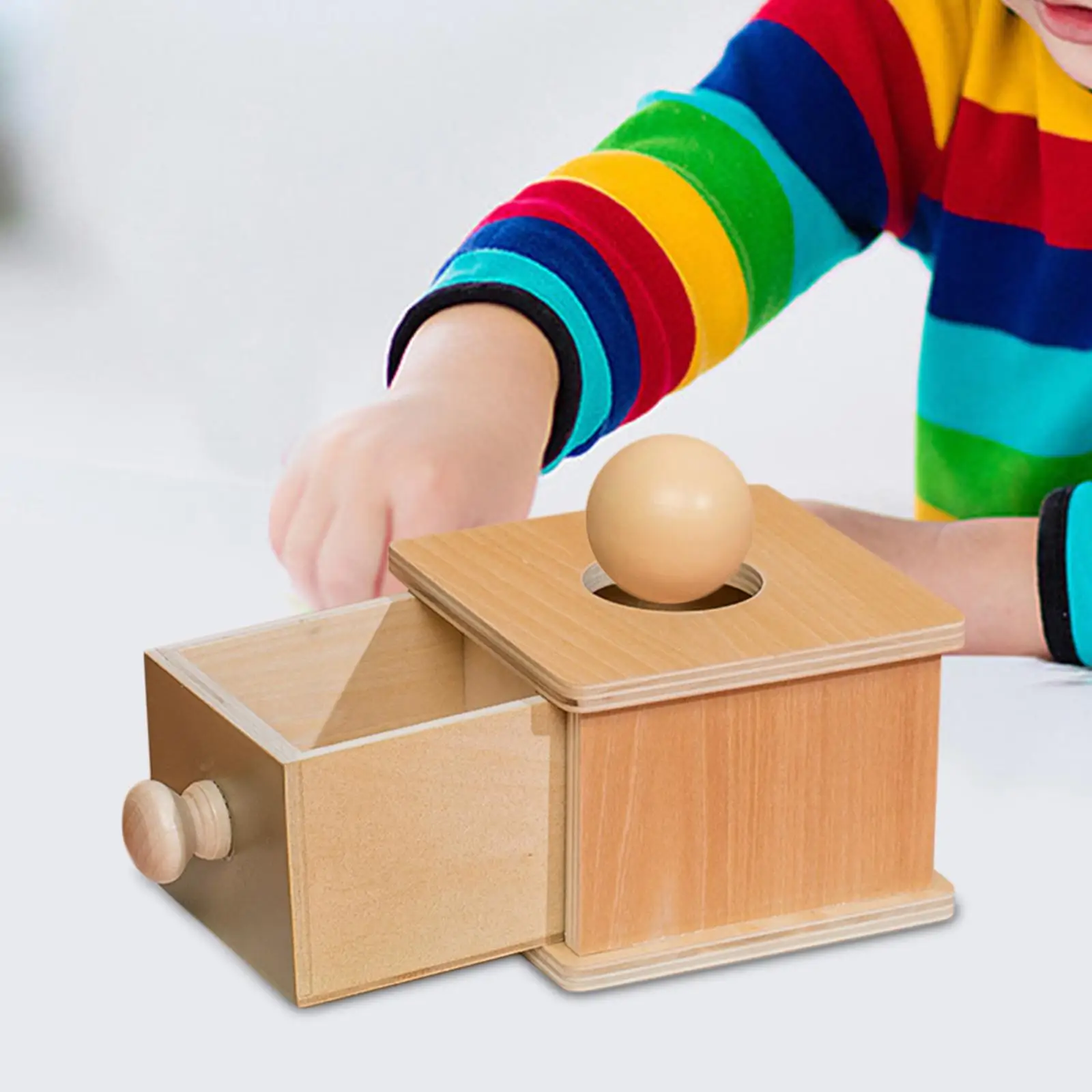 Materiali didattici per la scatola di permanenza degli oggetti per bambini dai 8 ai 24 anni