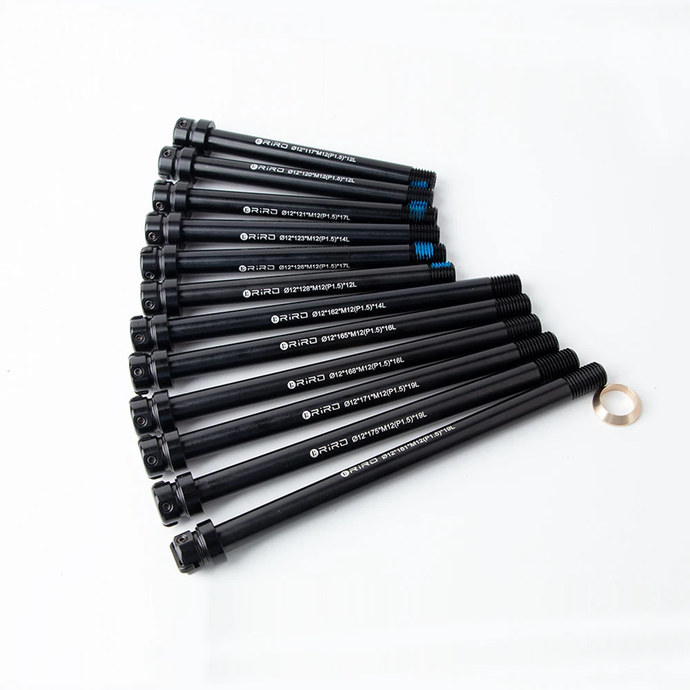 

RIRO Hidden Thru Axle Ultralight Quick Release 12/15mm for MTB Road Bicycle Precision Alignment on Bicycles